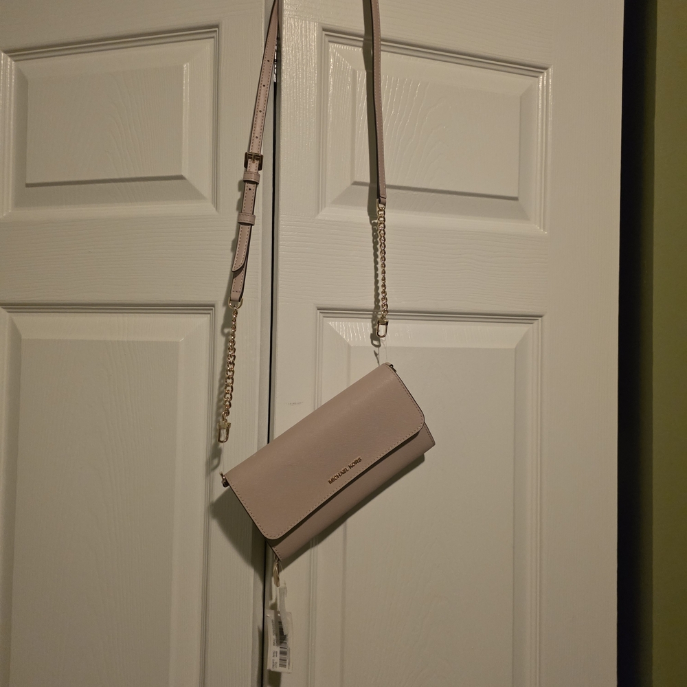 NWT-Michael Kors Blush Clutch Bag - Picture 2 of 9